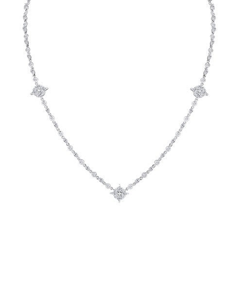 Marquise Diamond Station Necklace by Lisa Nik - Talisman Collection Fine Jewelers
