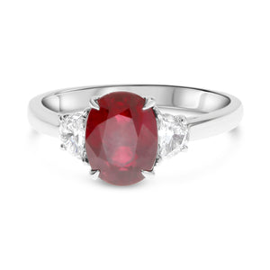 Ruby and Diamond Catalina Ring - Talisman Collection Fine Jewelers