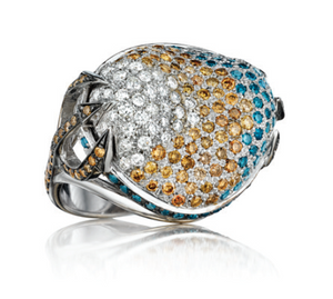 Diamond Poseidon Ring by MadStone - Talisman Collection Fine Jewelers
