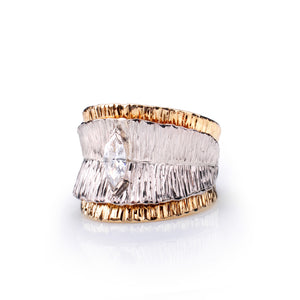 Canyon Marquise Diamond Ring by Margisa - Talisman Collection Fine Jewelers