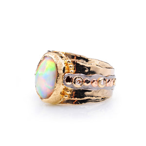 Ancient Sands Ethiopian Opal Ring by Margisa - Talisman Collection Fine Jewelers