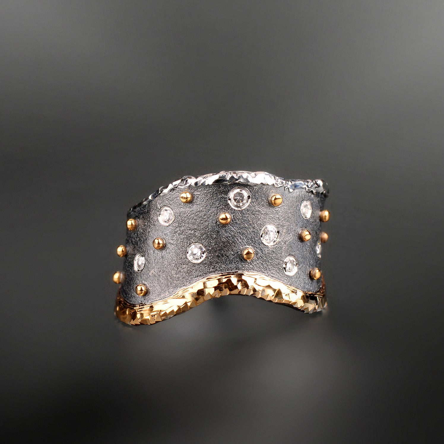 Celestial Shower Diamond Ring by Margisa - Talisman Collection Fine Jewelers