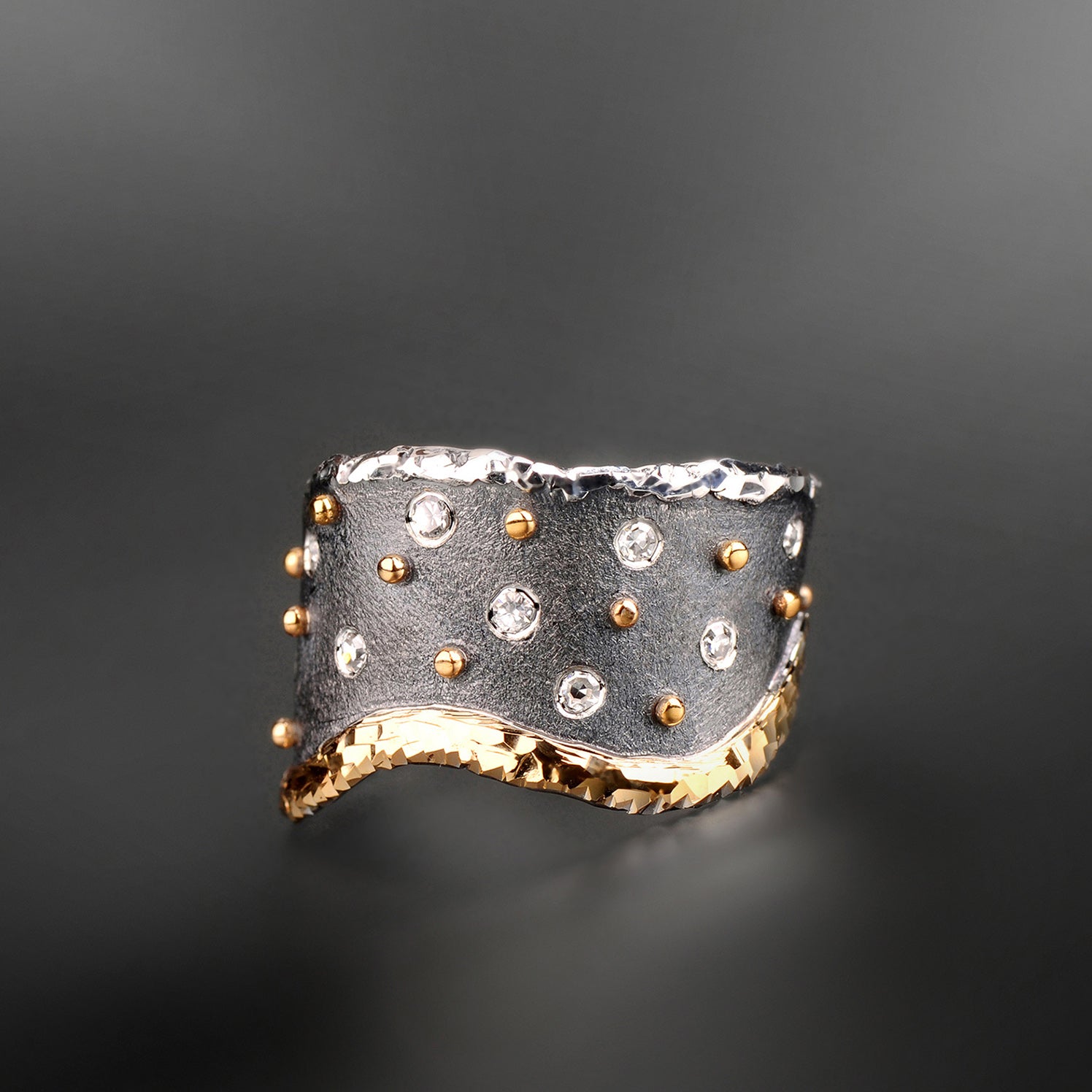 Celestial Shower Diamond Ring by Margisa - Talisman Collection Fine Jewelers