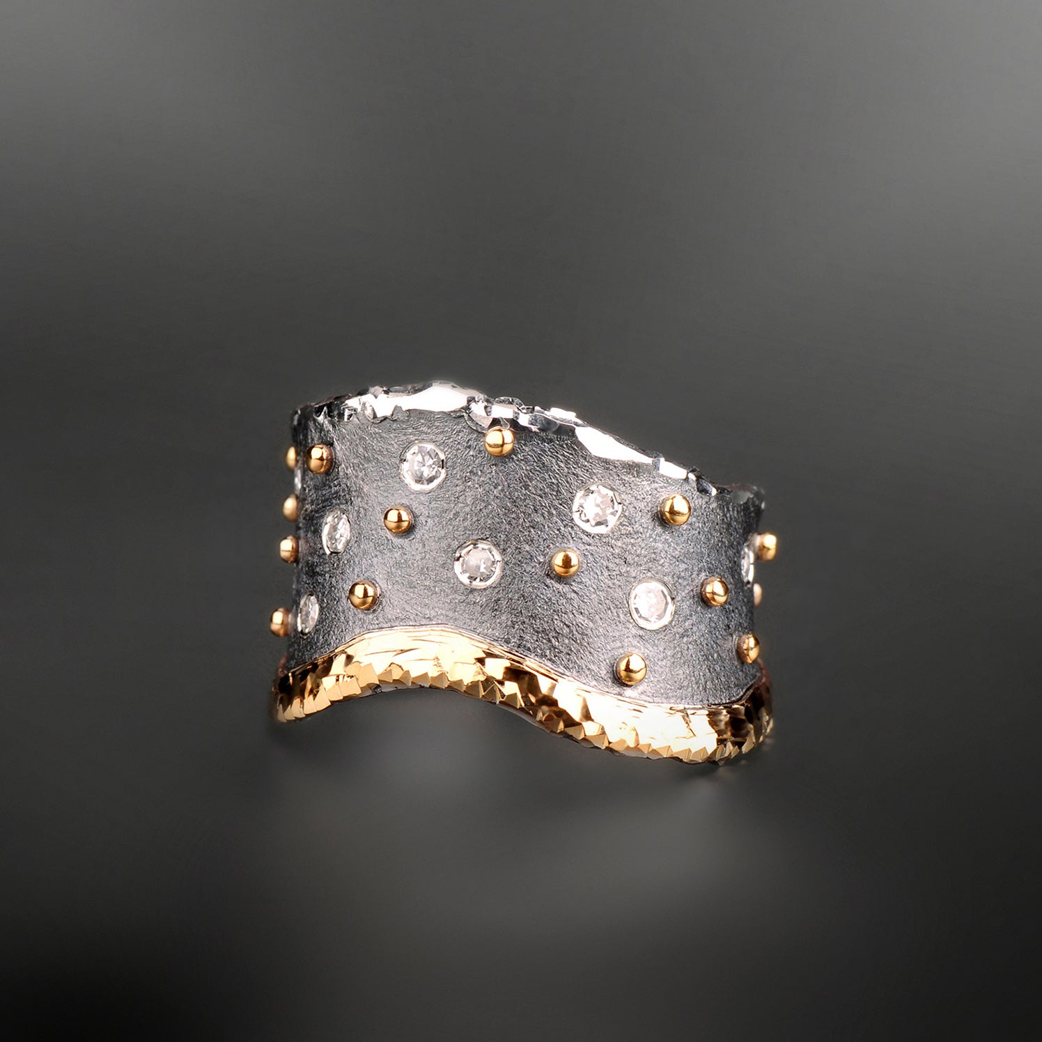 Celestial Shower Diamond Ring by Margisa - Talisman Collection Fine Jewelers