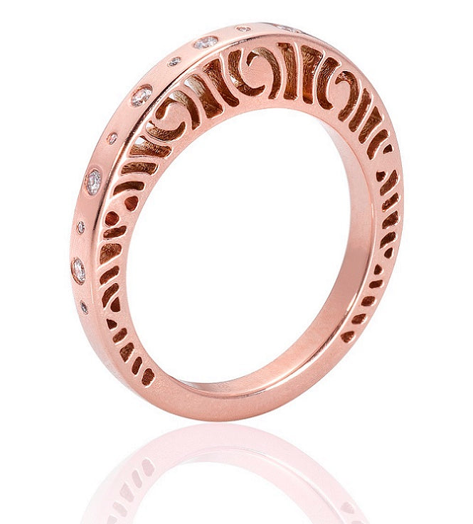 Diamond Stack Ring by Martha Seely - Talisman Collection Fine Jewelers