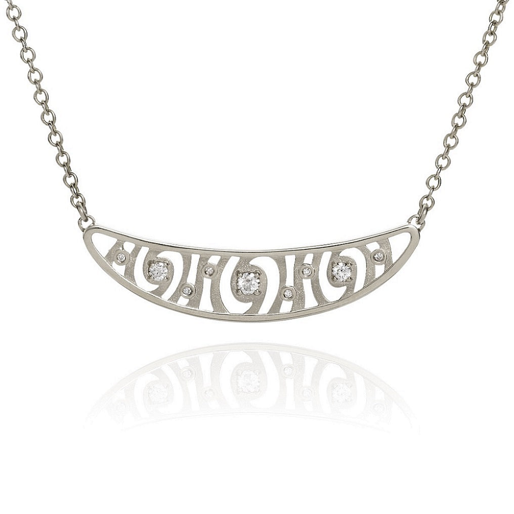 Shooting Stars Bar Necklace by Martha Seely - Talisman Collection Fine Jewelers