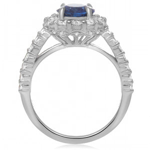 Sapphire and Diamond Vienna Ring - Talisman Collection Fine Jewelers