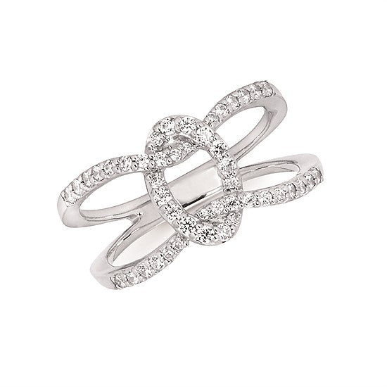 Forever Knot Diamond Ring - Talisman Collection Fine Jewelers