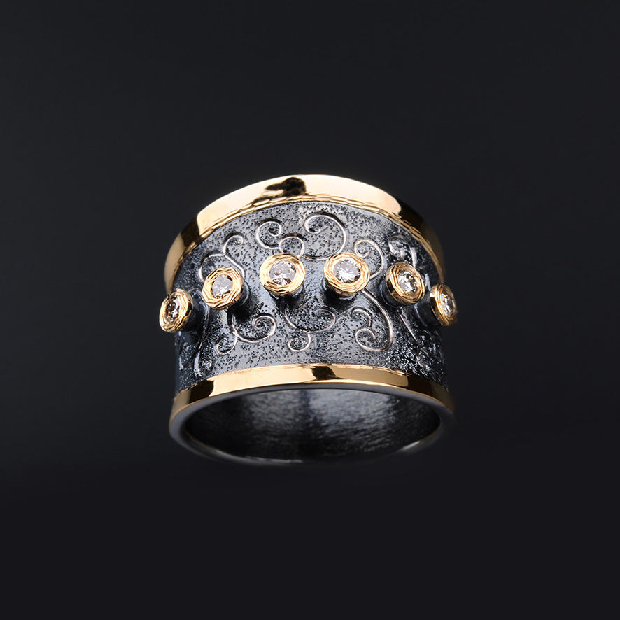 Rhapsody Diamond Ring by Margisa - Talisman Collection Fine Jewelers