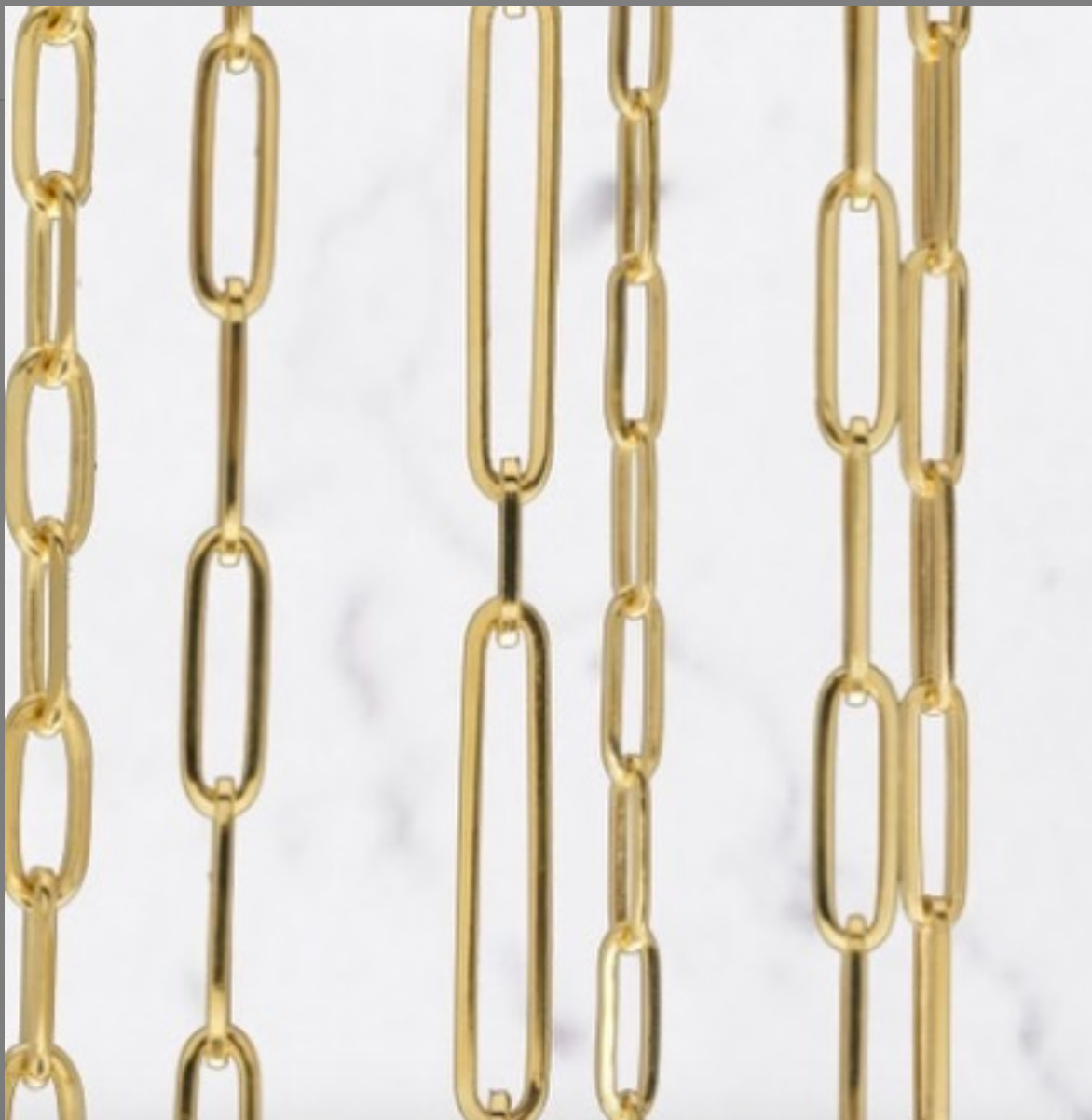 Paperclip Chain 14k Gold, Alternating Links - Talisman Collection Fine Jewelers