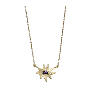 Amethyst Stellina Necklace - Talisman Collection Fine Jewelers