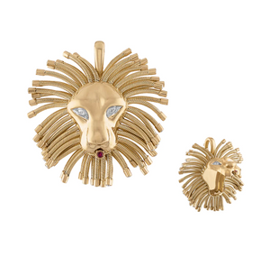 Roar Lion Locket by Eden Presley