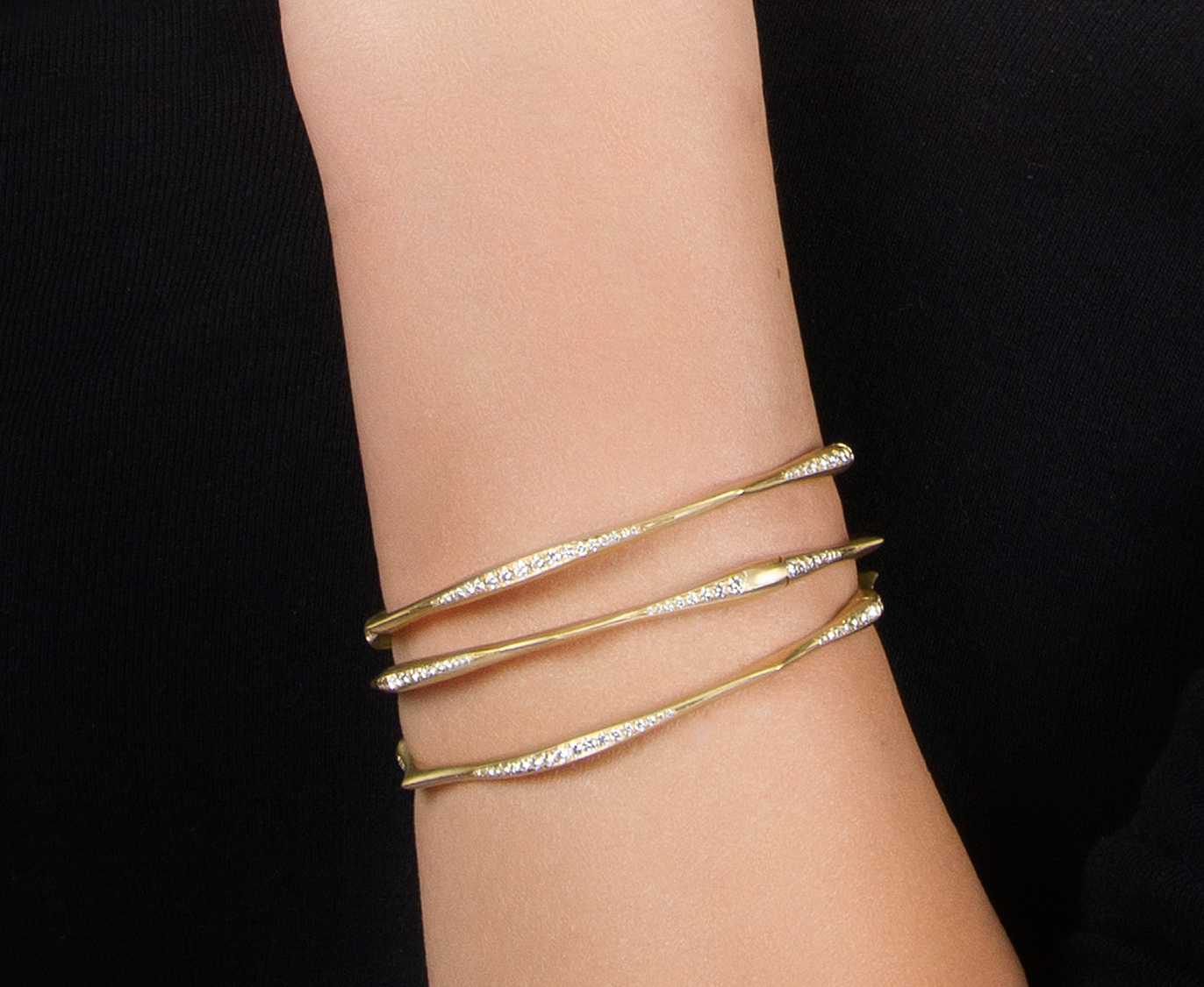 Wave sales bangle bracelet
