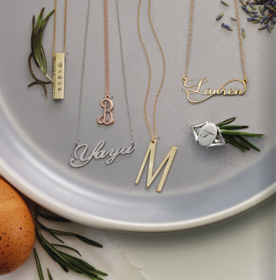 Large Engravable Disc Necklace in White, Yellow or Rose Gold - Talisman Collection Fine Jewelers