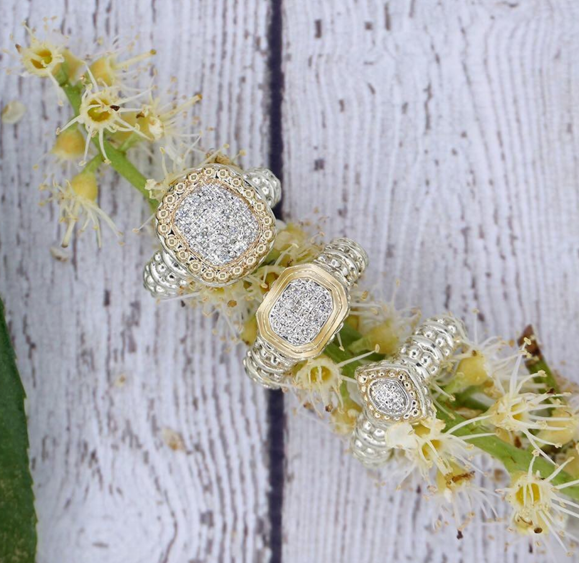 Multi-Pave Diamond Ring by Vahan - Talisman Collection Fine Jewelers