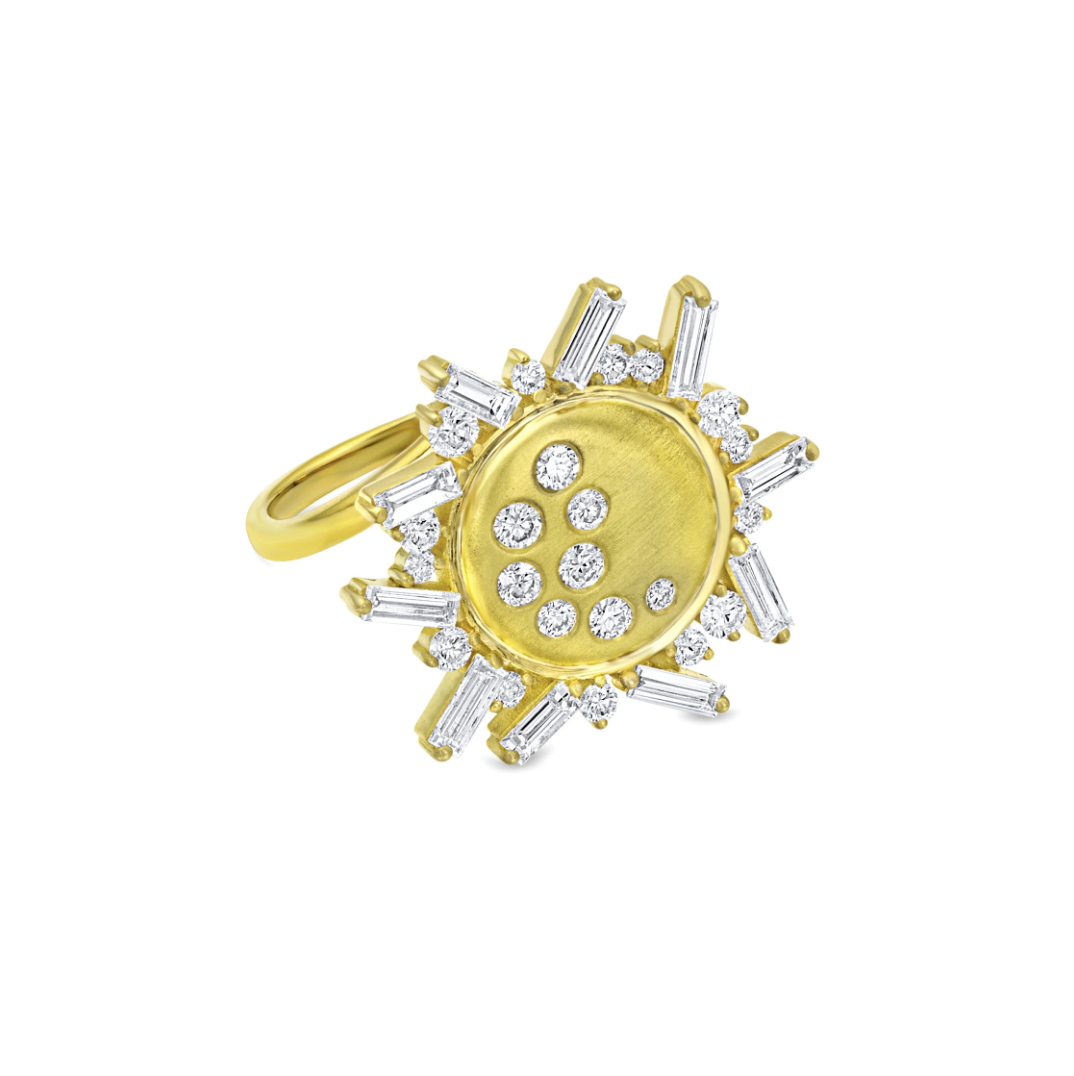 Diamond Eclipse Ring by Meredith Young - Talisman Collection Fine Jewelers