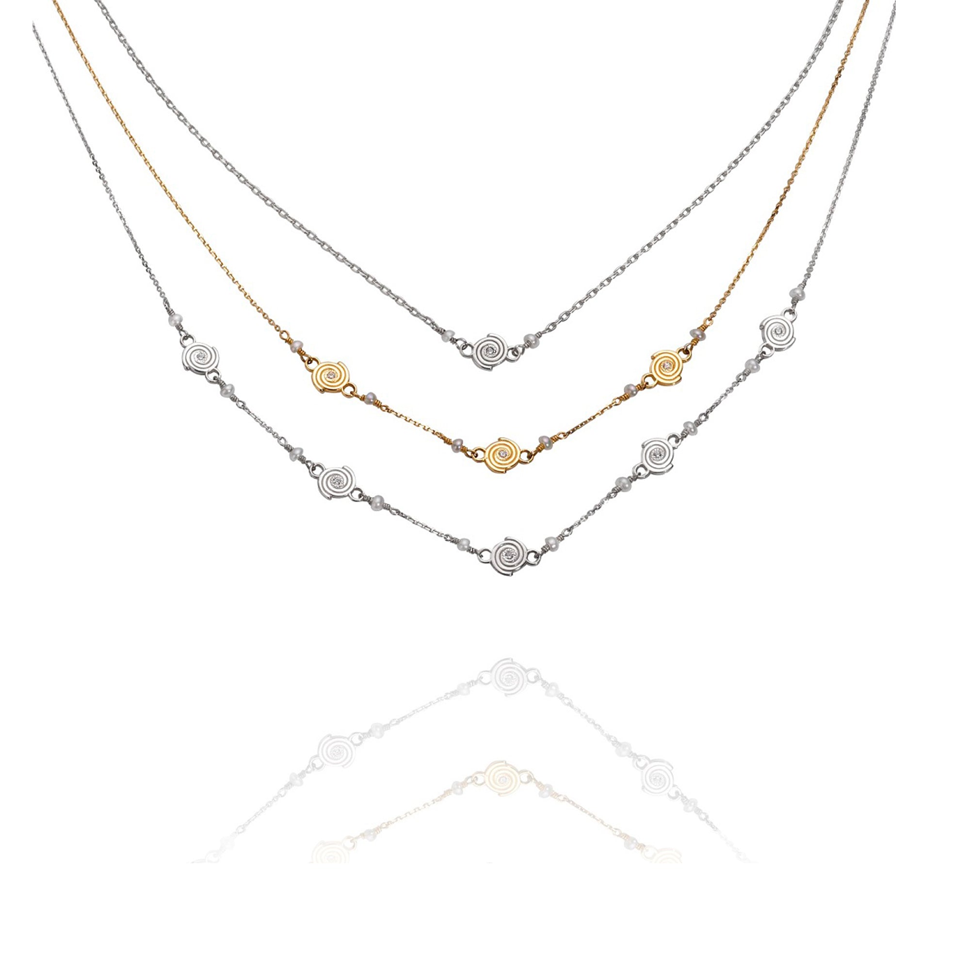 Delicate Galaxy Necklaces by Martha Seely - Talisman Collection Fine Jewelers
