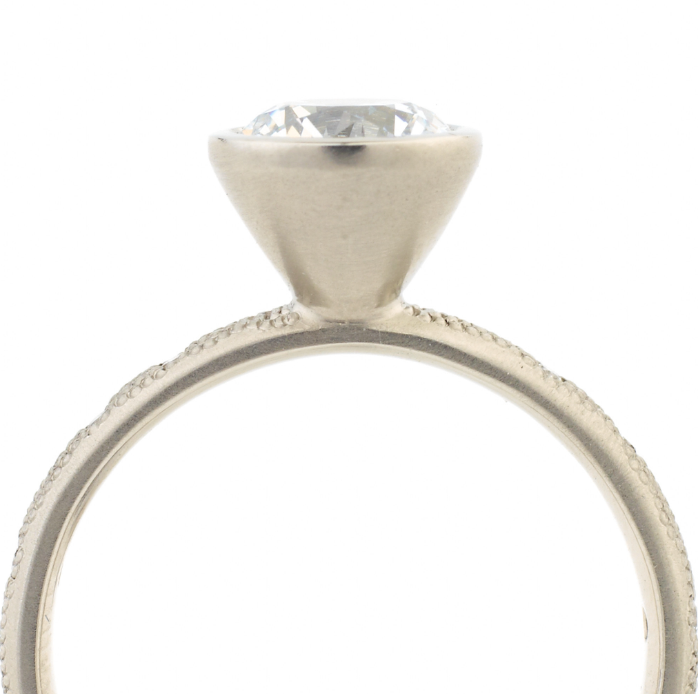 Stardust Engagement Ring by Anne Sportun - Talisman Collection Fine Jewelers