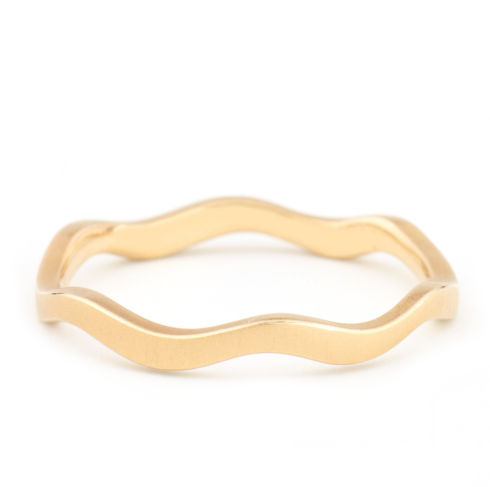 Wave Band by Anne Sportun - Talisman Collection Fine Jewelers