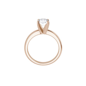 Classic 4 Prong Oval Diamond Engagement Ring - Talisman Collection Fine Jewelers
