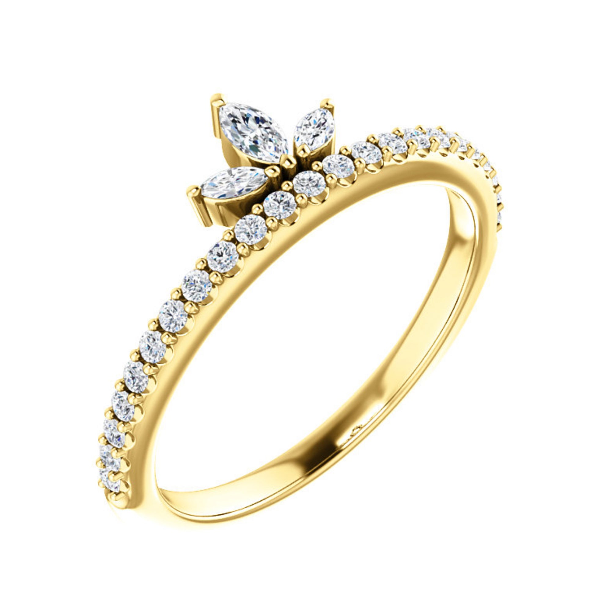 Diamond "Crown" Ring - Talisman Collection Fine Jewelers