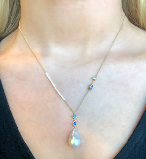Pearl "Fairydusted" Necklace by Unhada - Talisman Collection Fine Jewelers