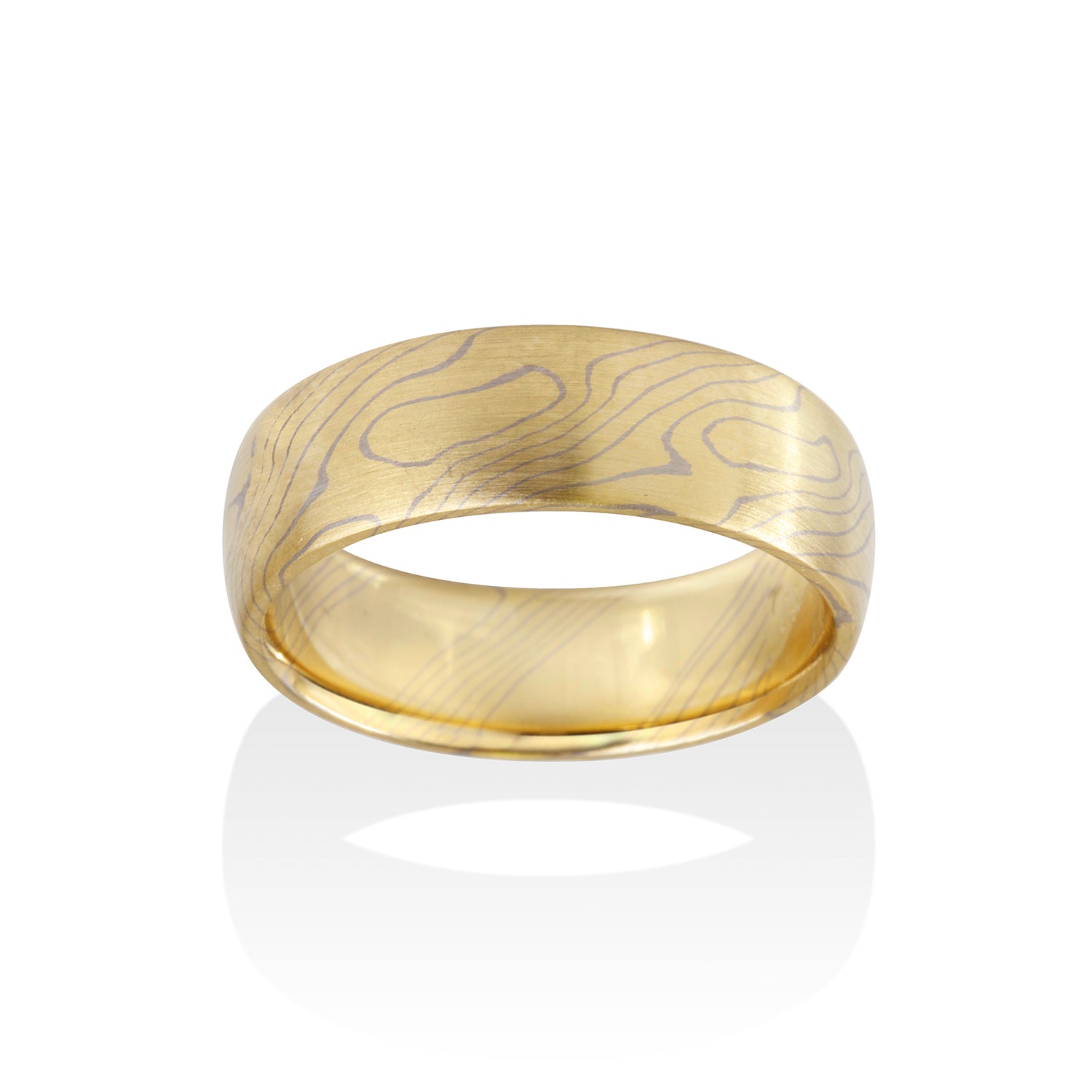 Aspen Mokume Ring by Chris Ploof - Talisman Collection Fine Jewelers