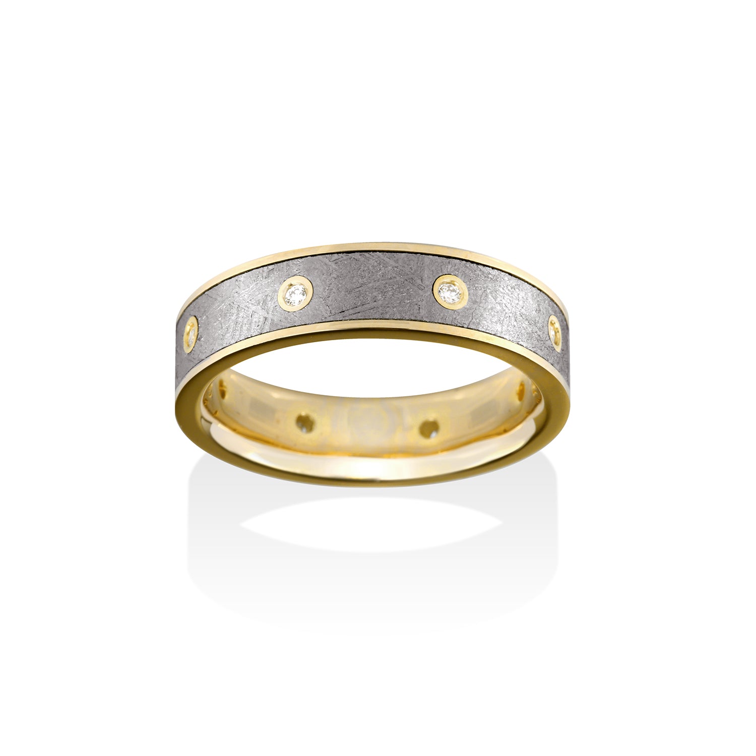 Sirius Diamond Meteorite Ring by Chris Ploof - Talisman Collection Fine Jewelers