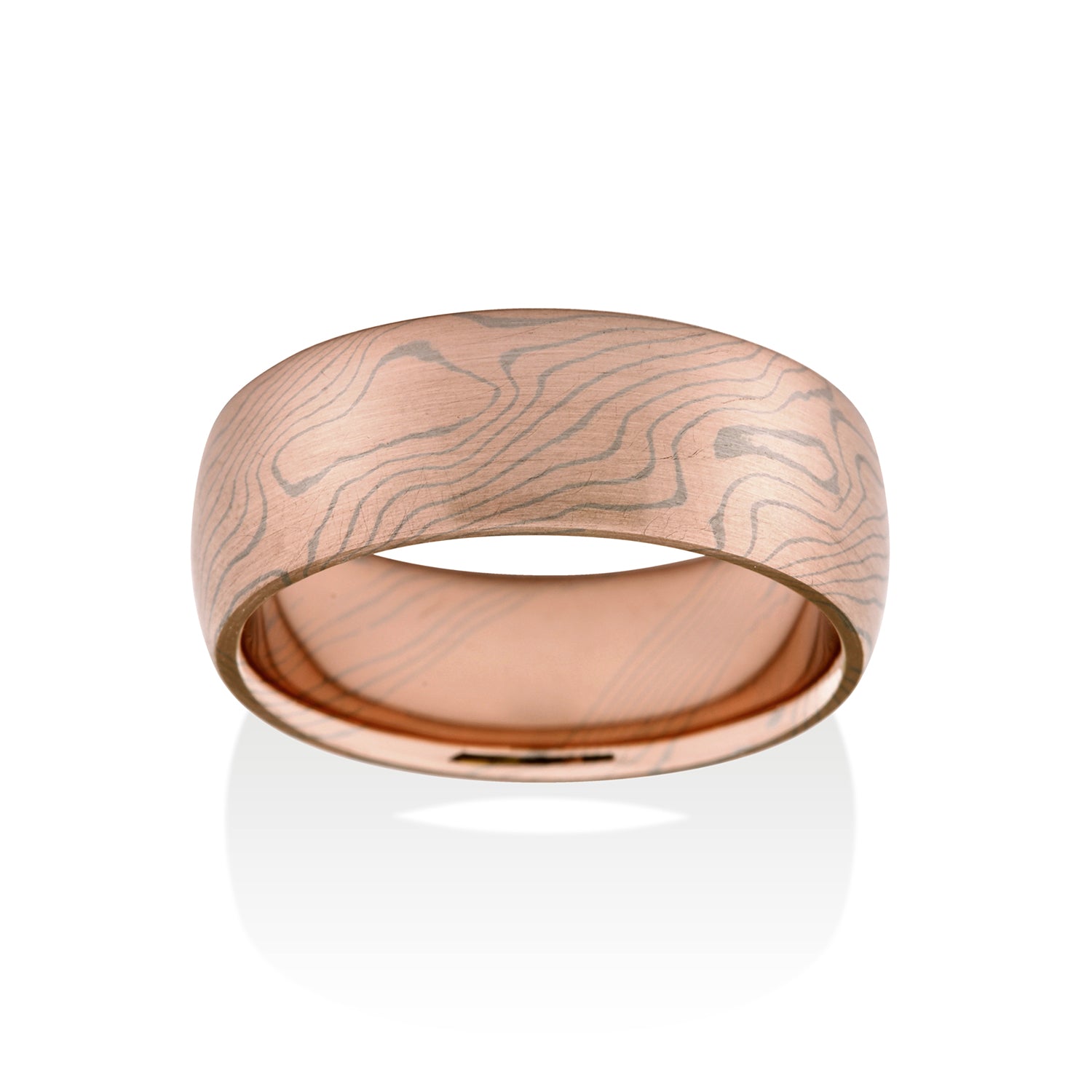 Aspen Mokume Ring by Chris Ploof - Talisman Collection Fine Jewelers