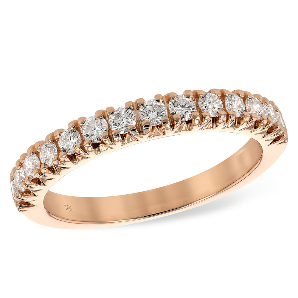 Diamond 4-Prong Anniversary Band, 0.50 Carat Total Weight