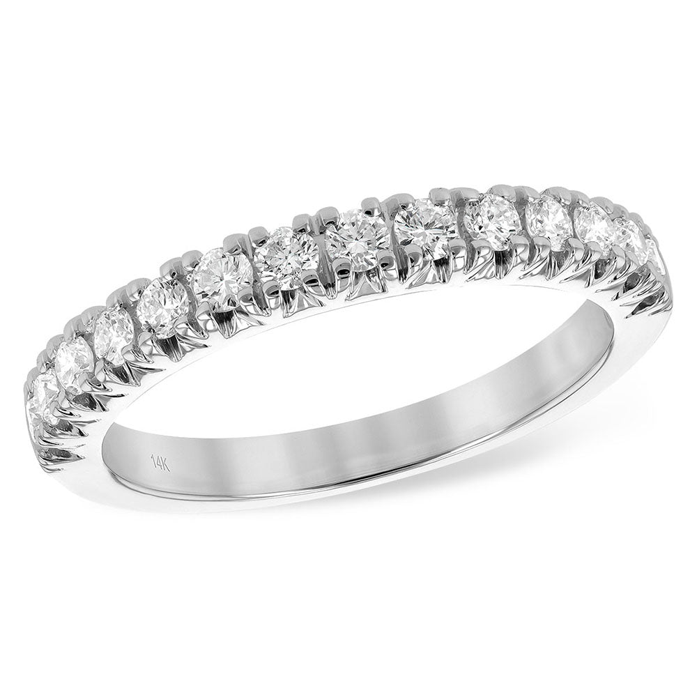 Diamond 4-Prong Anniversary Band, 0.50 Carat Total Weight