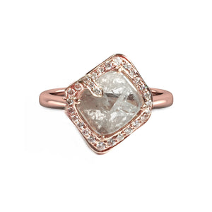 Grey Diamond Slice Ring by Vivaan - Talisman Collection Fine Jewelers