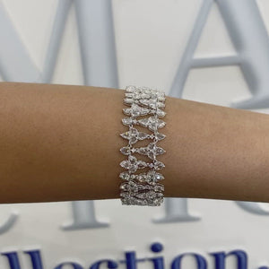 Diamond One-Of-A-Kind Bracelet by Gemma Couture