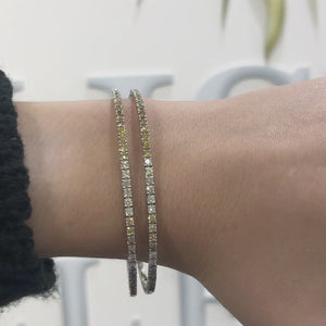 Natural Colored Diamond Atlas Bracelet by Meredith Young