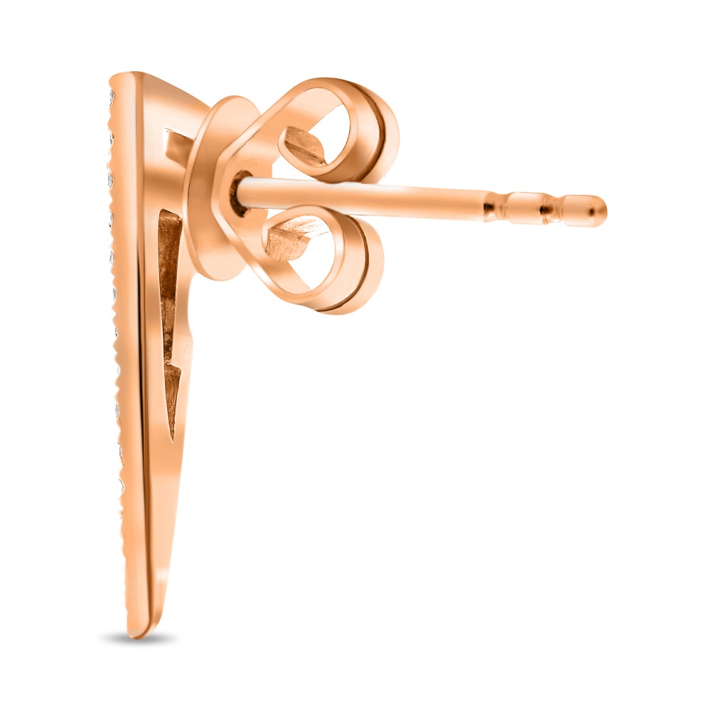 Diamond Geometric Stud Earrings - Talisman Collection Fine Jewelers