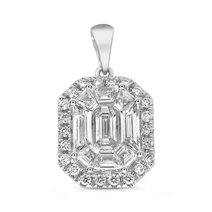 Diamond Mixed Shape Pendant - Talisman Collection Fine Jewelers