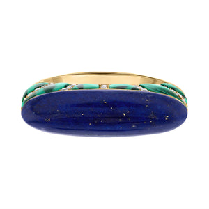 Lapis In Pieces Stack Ring by Eden Presley