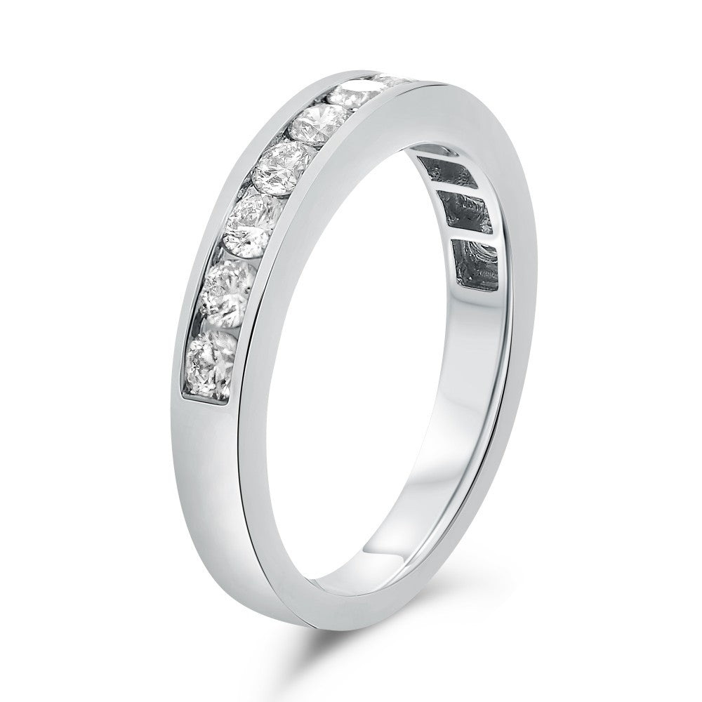 Diamond Channel-Set Anniversary Band, 0.72 Total Carat Weight - Talisman Collection Fine Jewelers