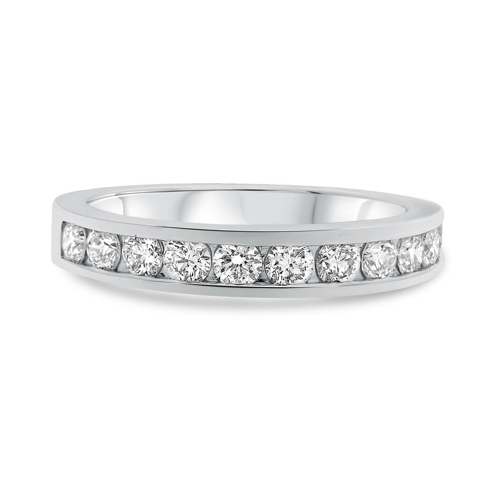 Diamond Channel-Set Anniversary Band, 0.72 Total Carat Weight - Talisman Collection Fine Jewelers