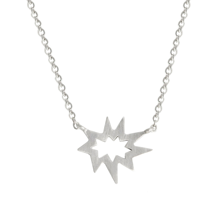Silver Stellina Nova Necklace