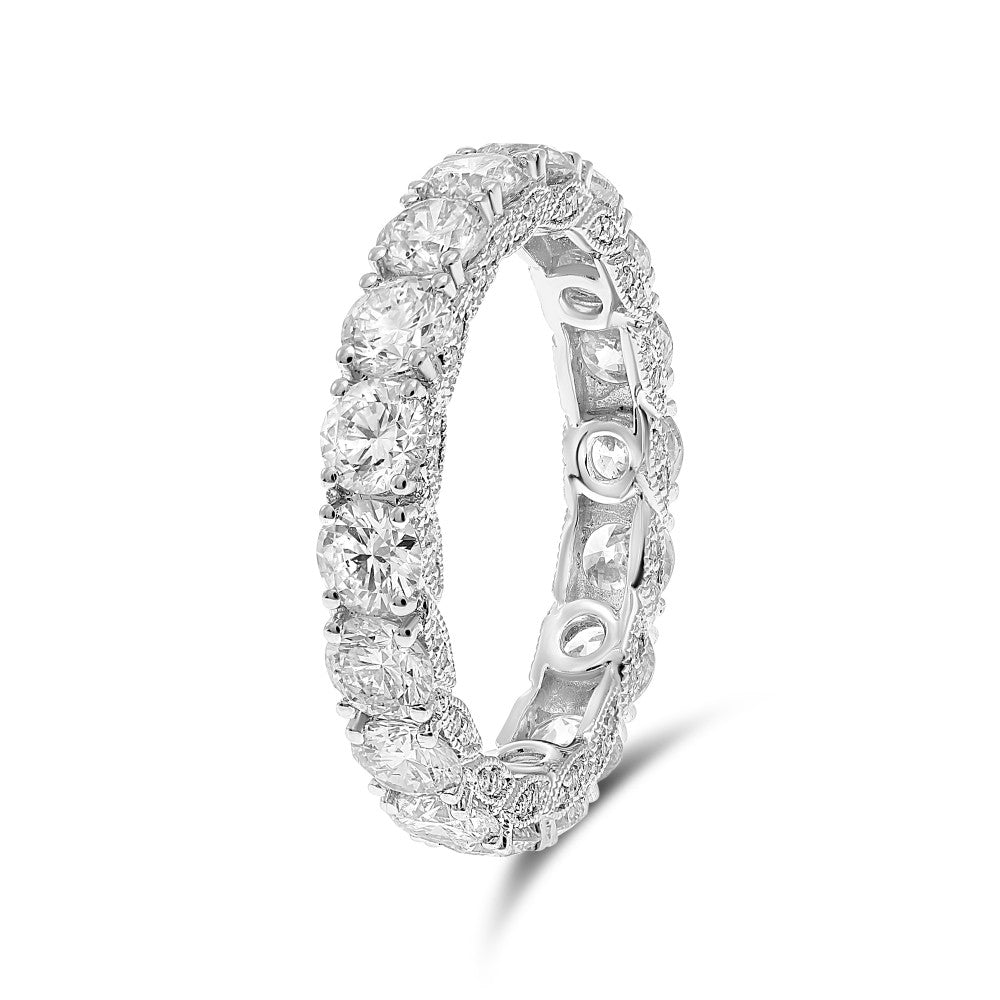 Diamond Eternity Band, 3.46 Total Carat Weight - Talisman Collection Fine Jewelers