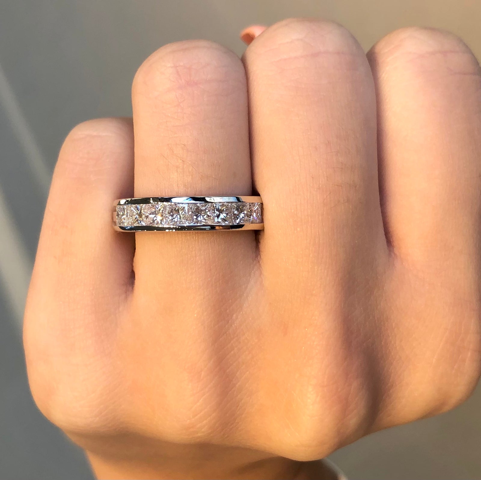 Princess-Cut Diamond Starlight Band, 1.50 Carat Total Weight - Talisman Collection Fine Jewelers